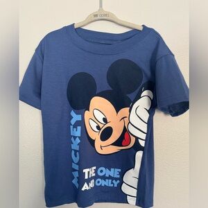 NEW Disney Jr.‎ Mickey Mouse Boys kids Shirt blue 3T